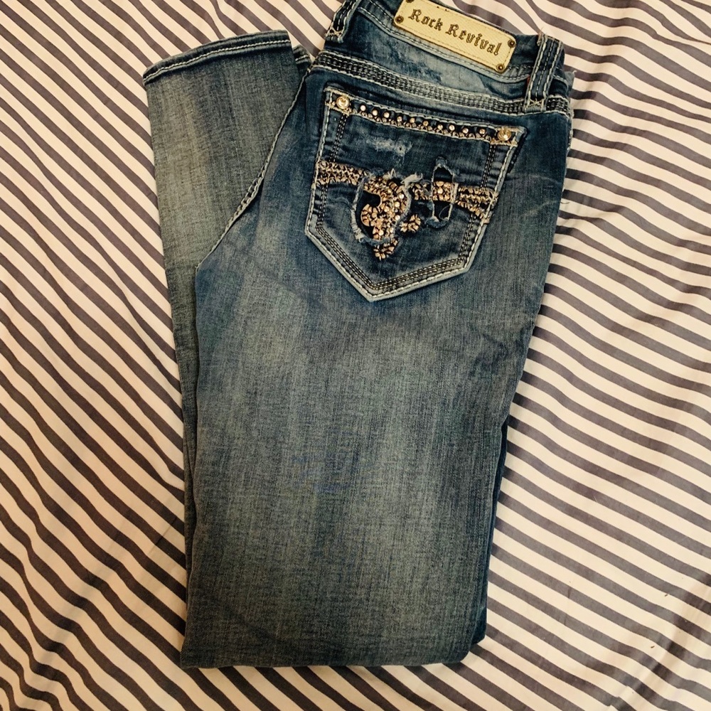 Luiza Rock Revival Skinny Jeans